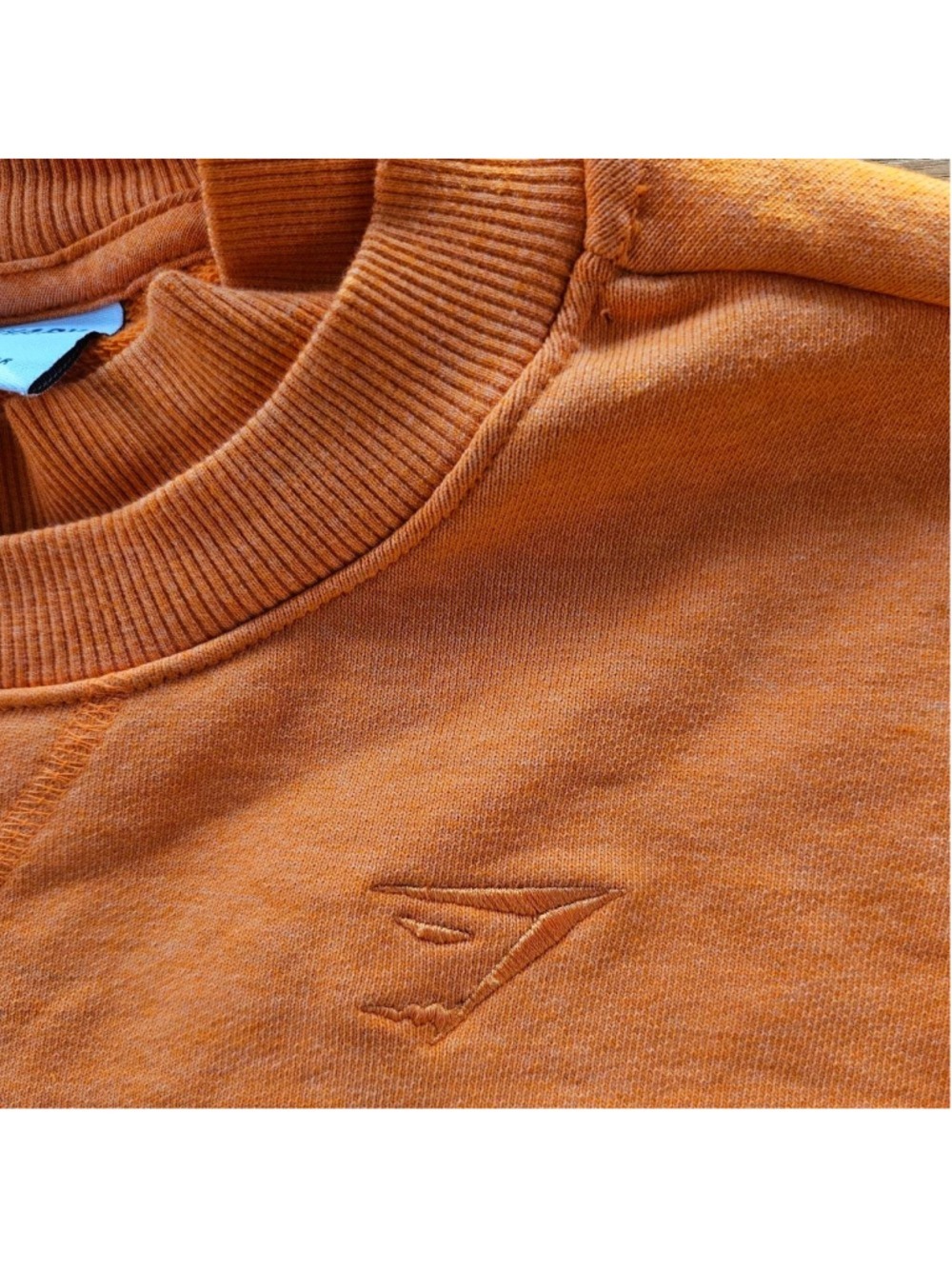 Gymshark Rest Day Sweats Cropped Pullover Size M - Picture 7 of 8